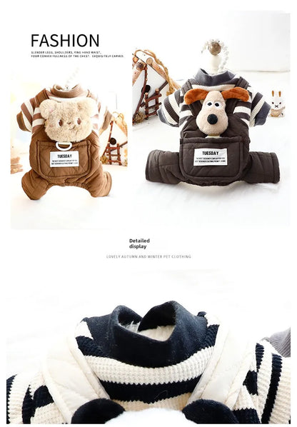 Warm Winter Dog Vest Jacket
