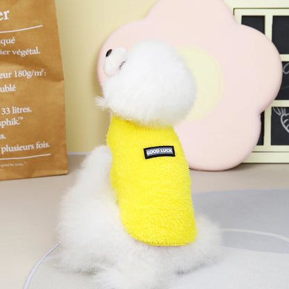 Soft Coral Fleece Pet Clothes