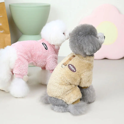 Soft Coral Fleece Pet Clothes