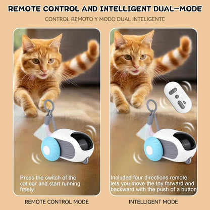 Smart Interactive Cat Toy Car