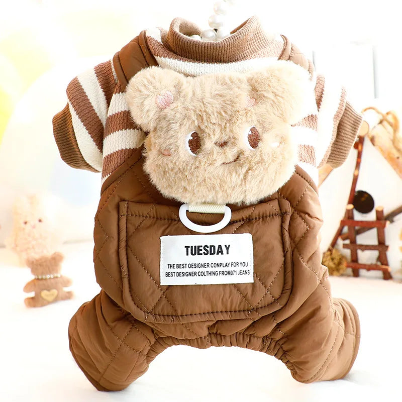 Warm Winter Dog Vest Jacket