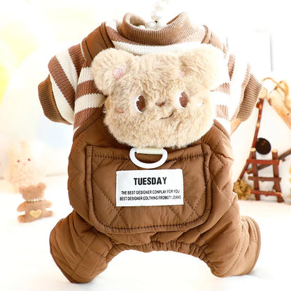 Warm Winter Dog Vest Jacket