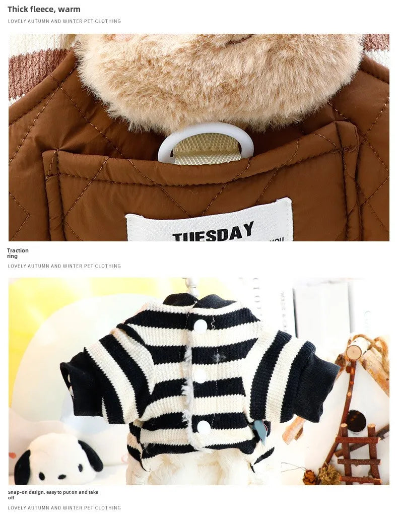 Warm Winter Dog Vest Jacket