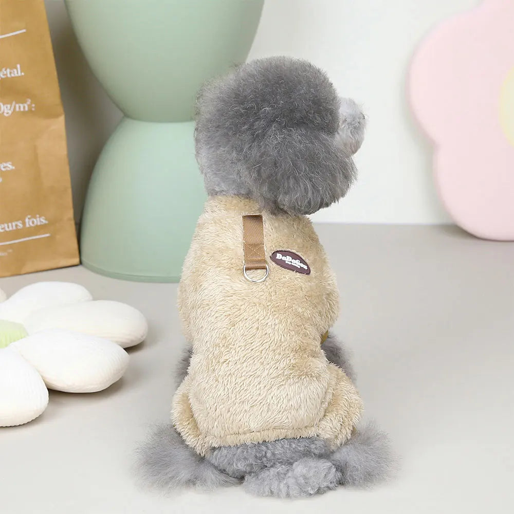 Soft Coral Fleece Pet Clothes