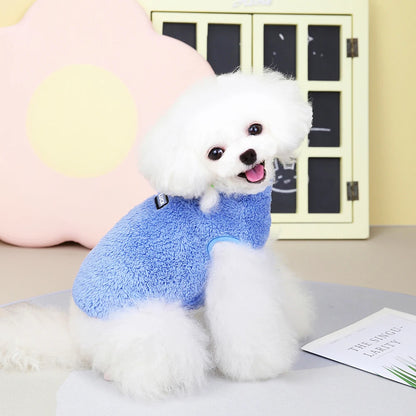 Soft Coral Fleece Pet Clothes