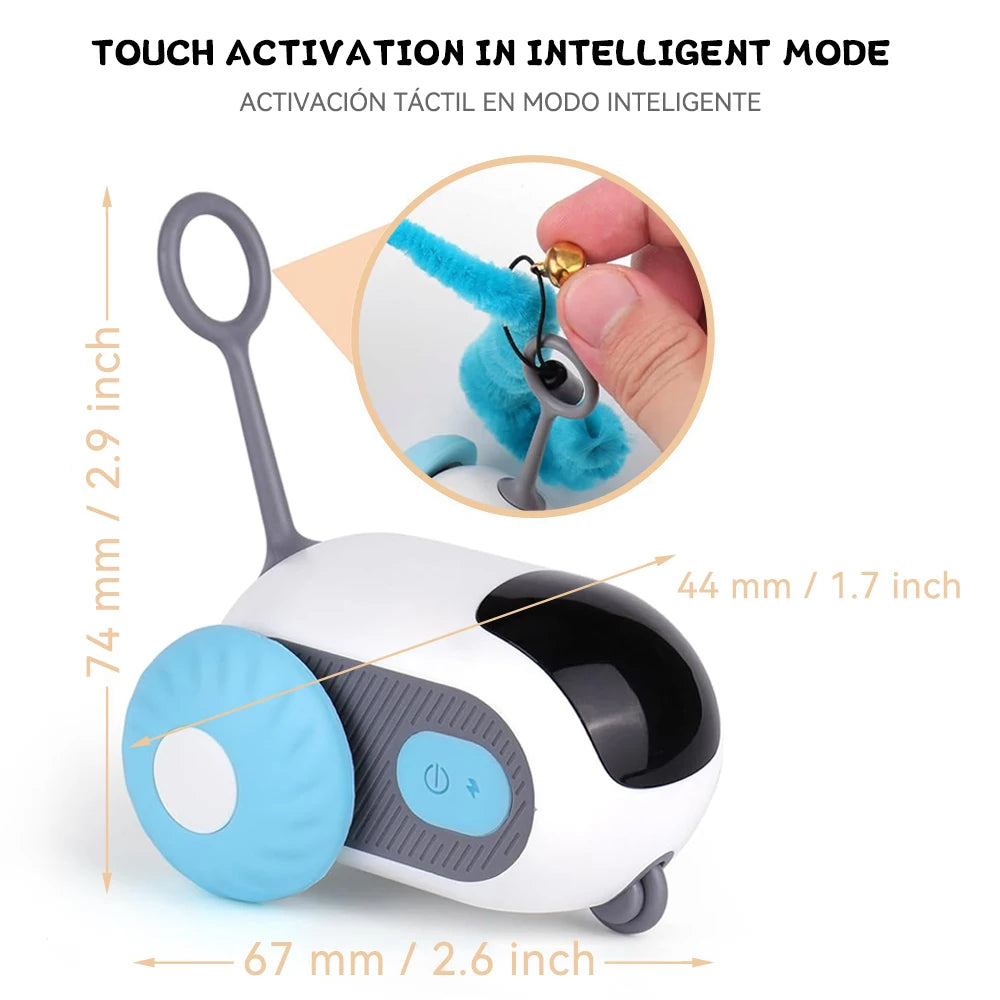 Smart Interactive Cat Toy Car