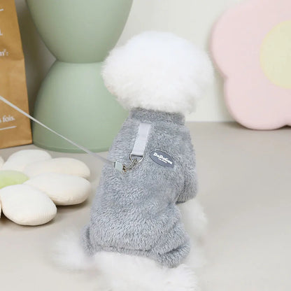Soft Coral Fleece Pet Clothes