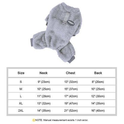 Soft Coral Fleece Pet Clothes