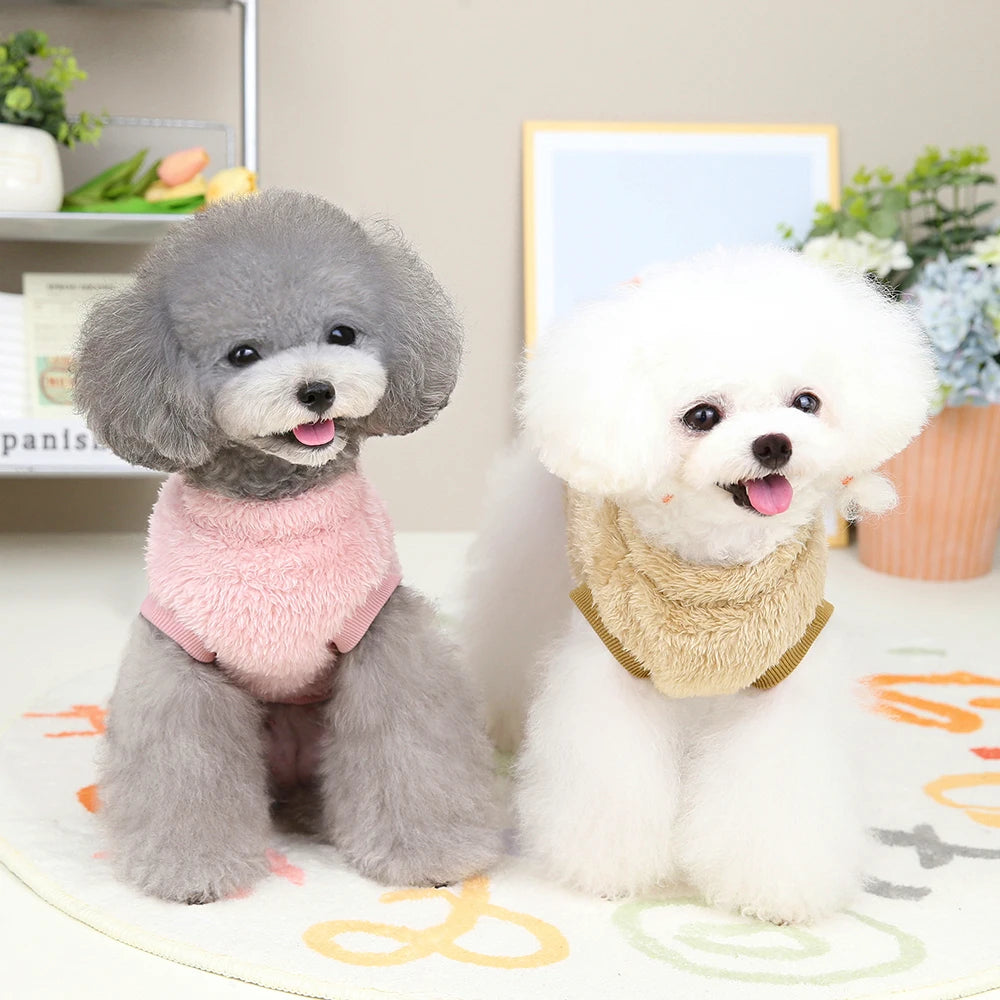 Soft Coral Fleece Pet Clothes