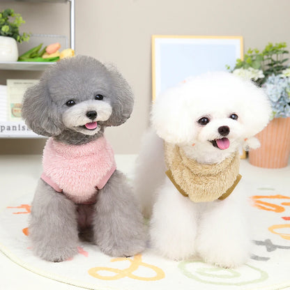 Soft Coral Fleece Pet Clothes