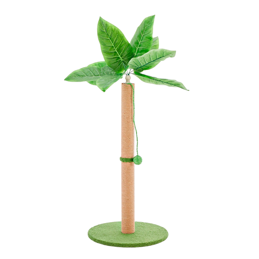 Tall Scratching Post with Dangling Ball