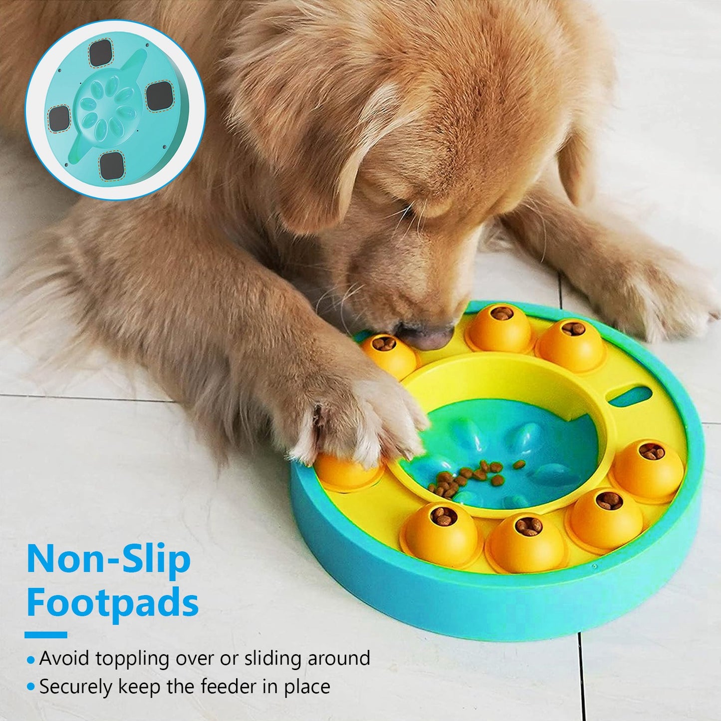 Dog Puzzle Feeder for Mental Stimulation