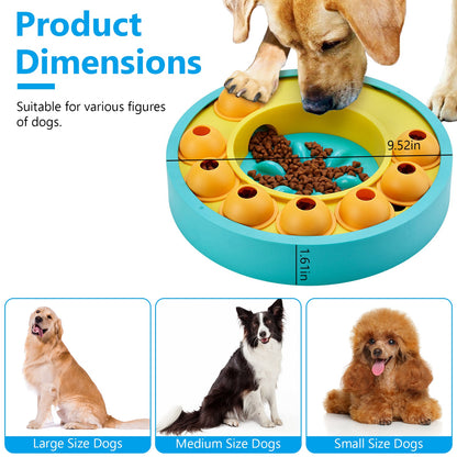 Dog Puzzle Feeder for Mental Stimulation