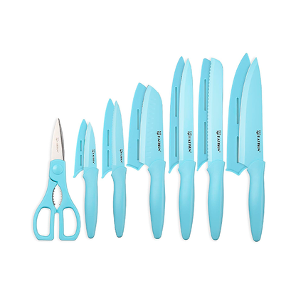 13-Piece Non-Stick Knife Set