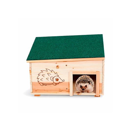 Wooden Hedgehog House – Small Animal Shelter
